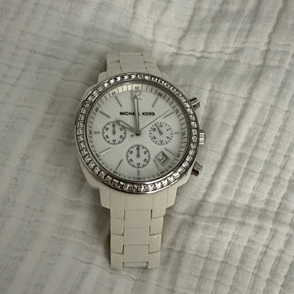 Michael Kors White Watch